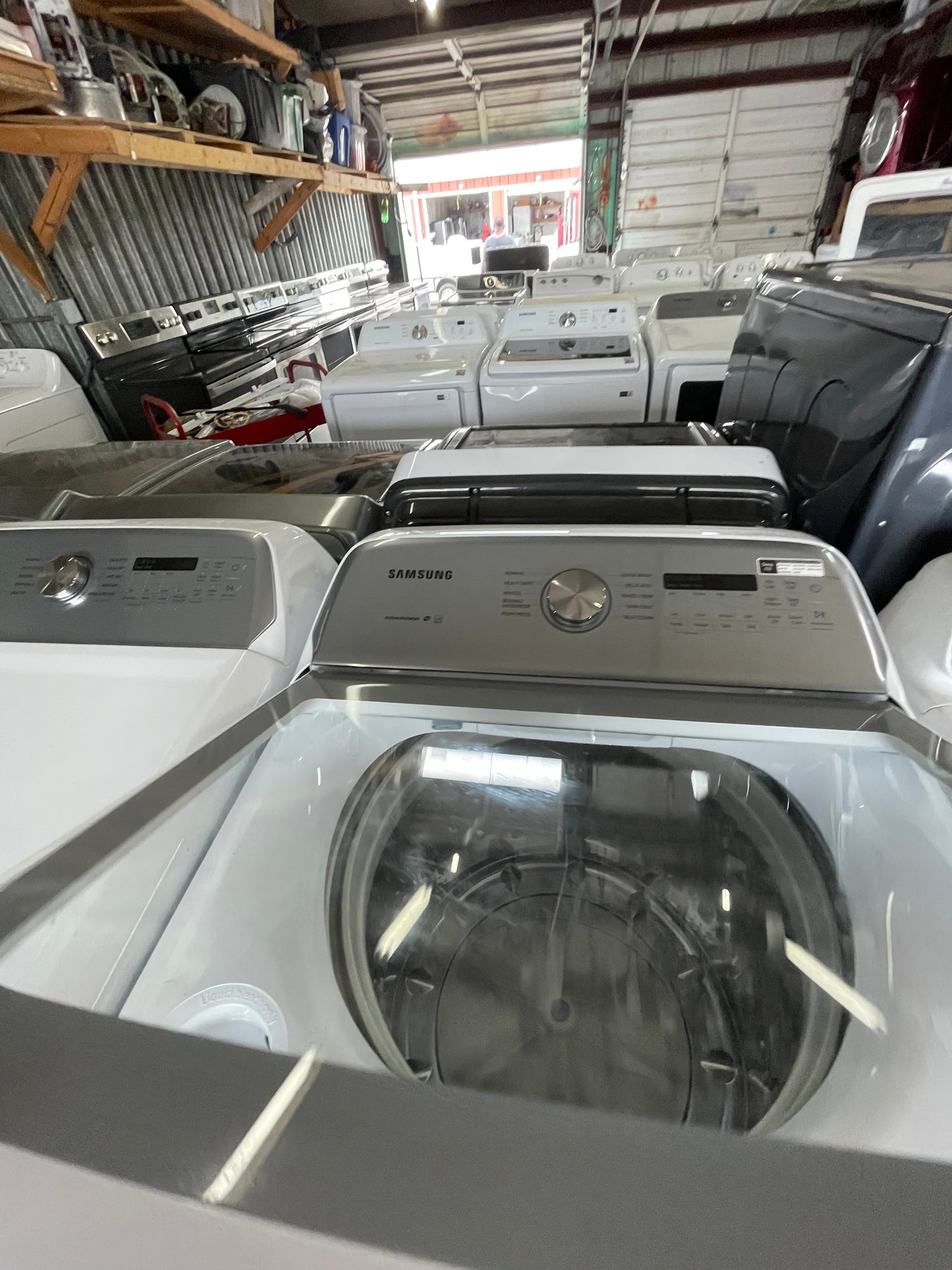 Samsung Washer And Electric Dryer Set