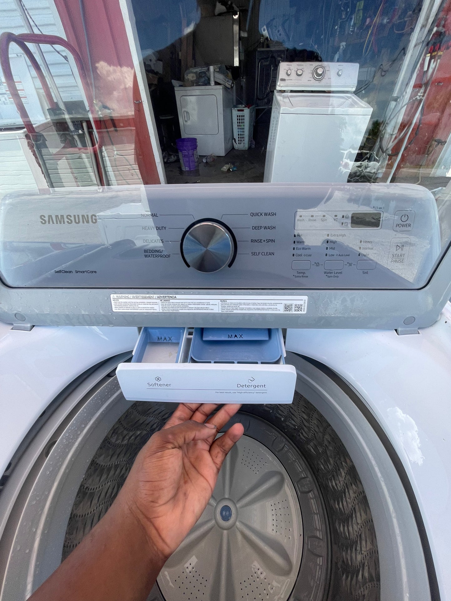 Samsung High-Efficiency Top Load Washer
