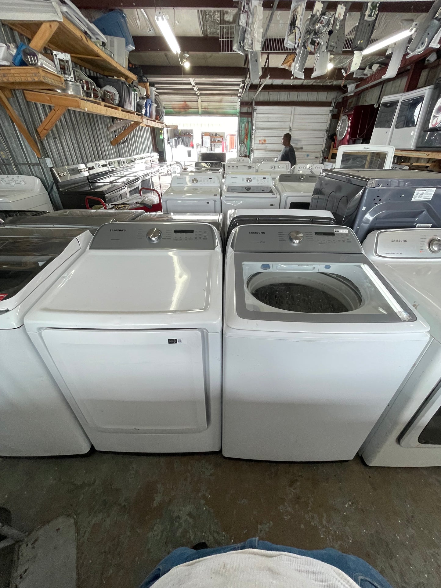 Samsung Washer And Electric Dryer Set