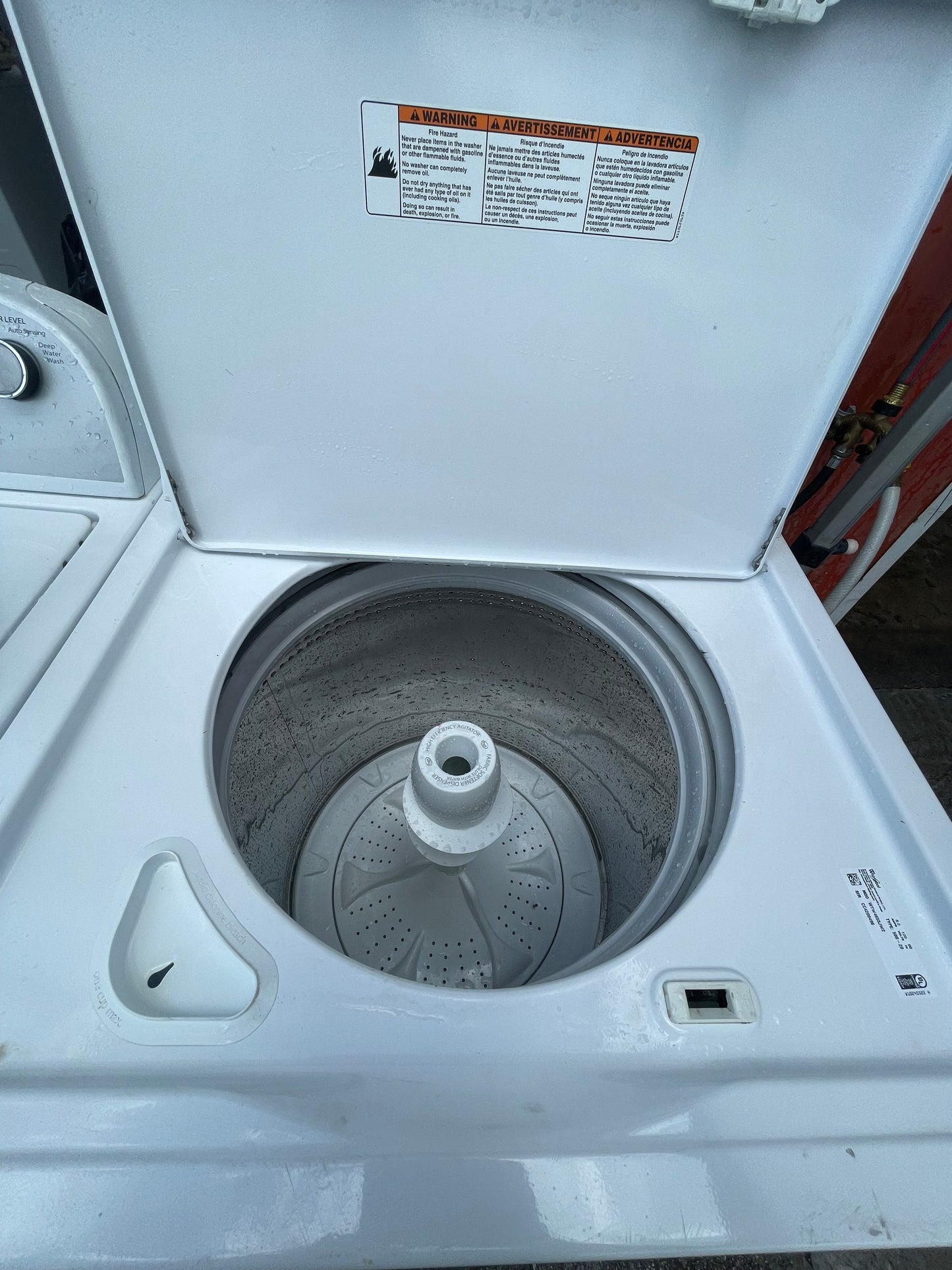 Amana washer