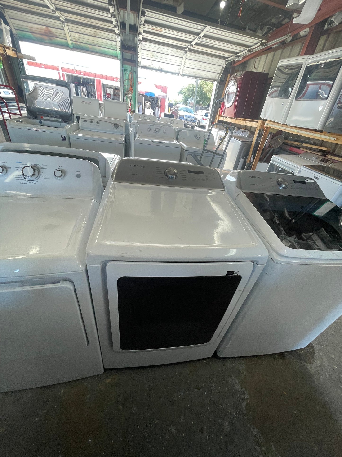 Samsung Washer And Electric Dryer Set
