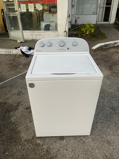 Whirlpool 3.8 cu. ft. Top-Load Washer (White)