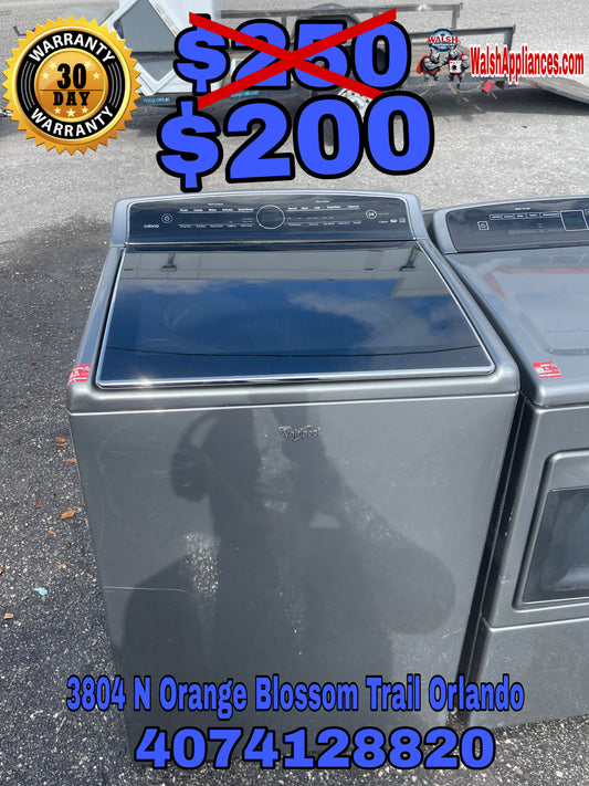 🔥 Whirlpool WTW8500DC0 Top-Load Washer