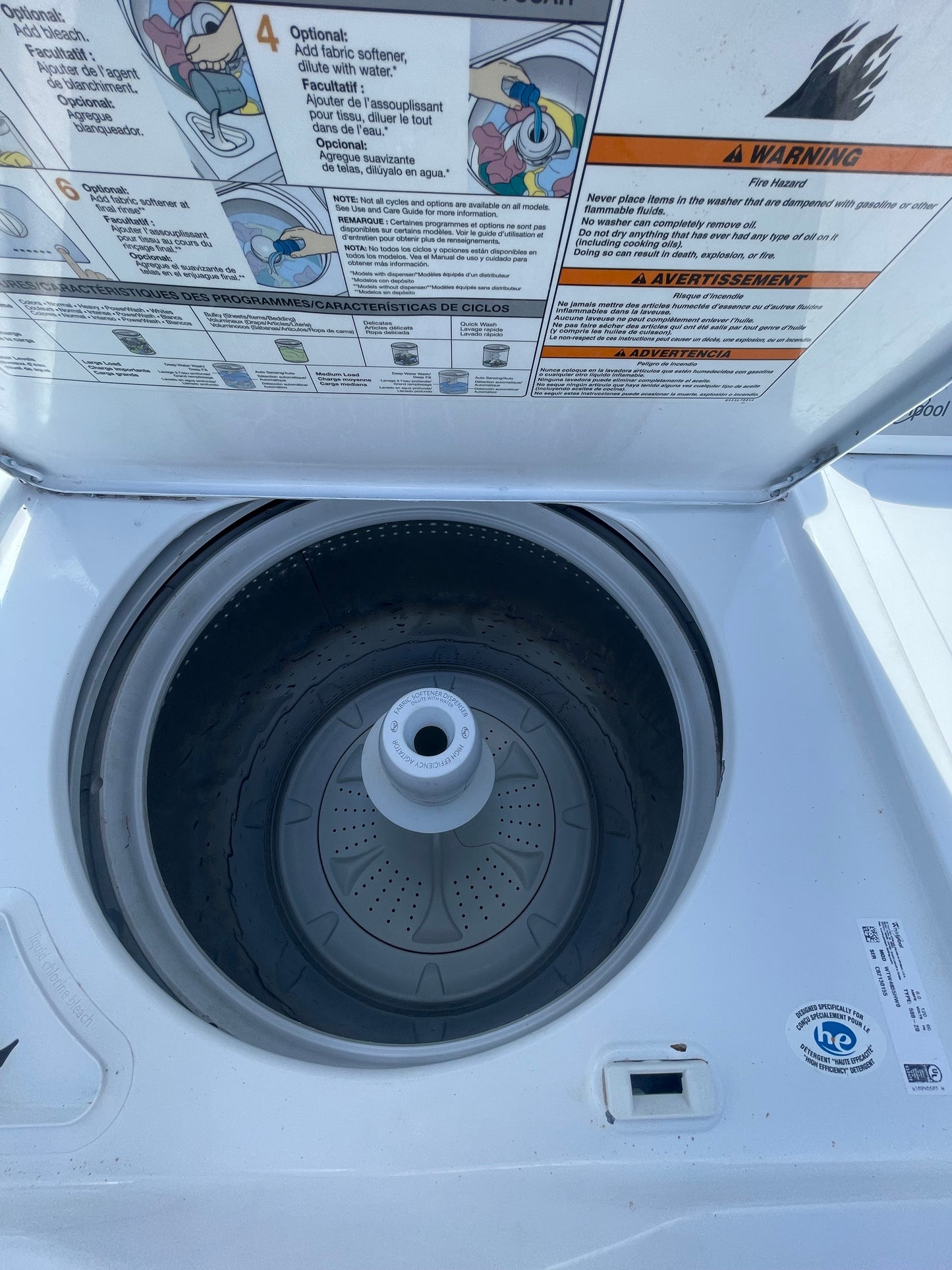 Whirlpool Washer And Electric Dryer Set