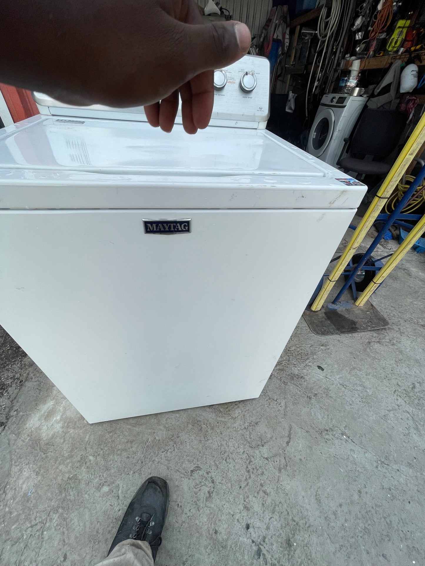 Maytag® 4.2 Cu. Ft. White Top Load Washer
