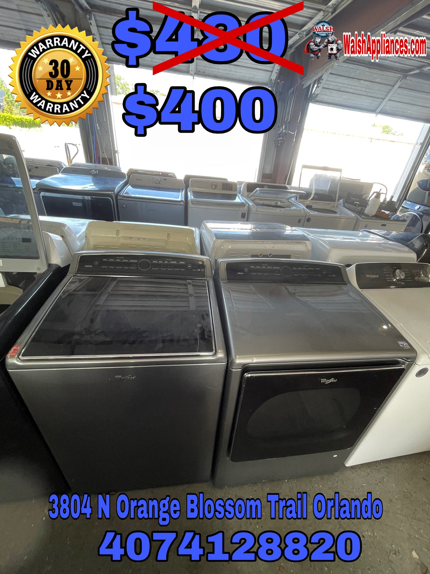 Whirlpool Washer And Electric Dryer Set