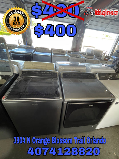 Whirlpool Washer And Electric Dryer Set