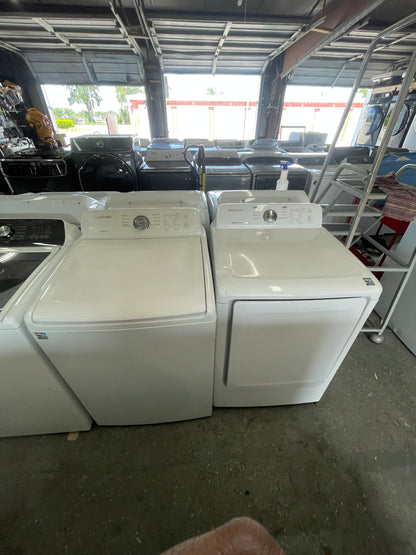 Samsung Washer And Electric Dryer Set