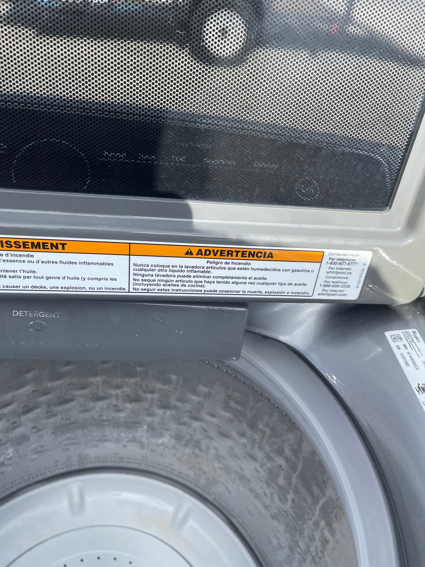 🔥 Whirlpool WTW8500DC0 Top-Load Washer