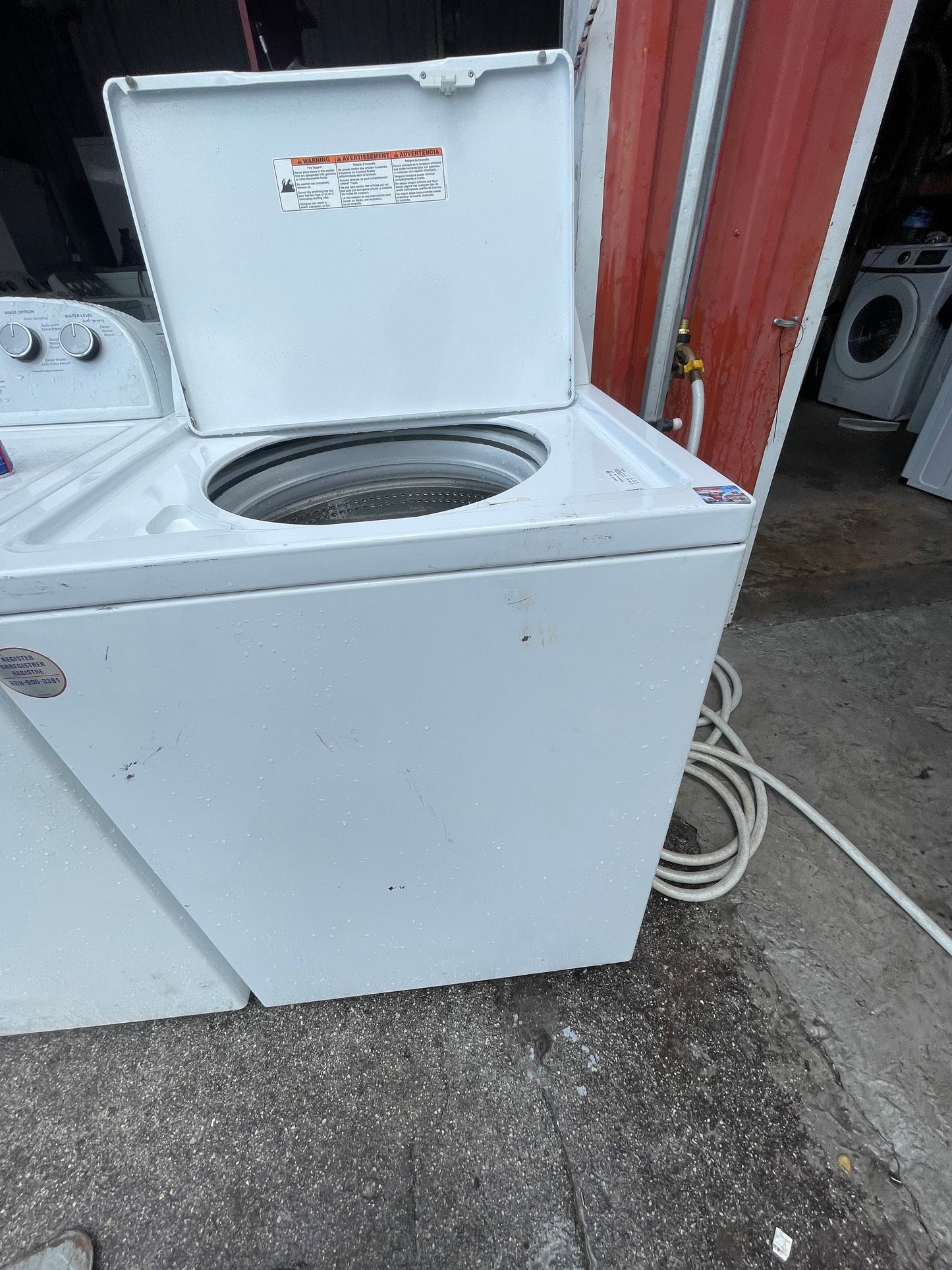 Amana washer