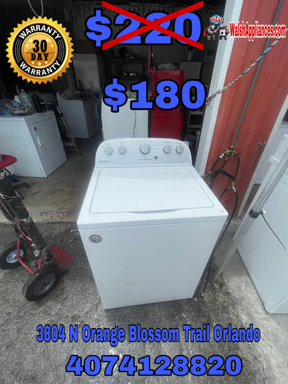 Whirlpool Washer 2in1 Removable Agitator