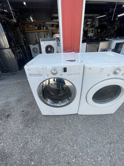 Lg Front load Washer And Electric Dryer Set
