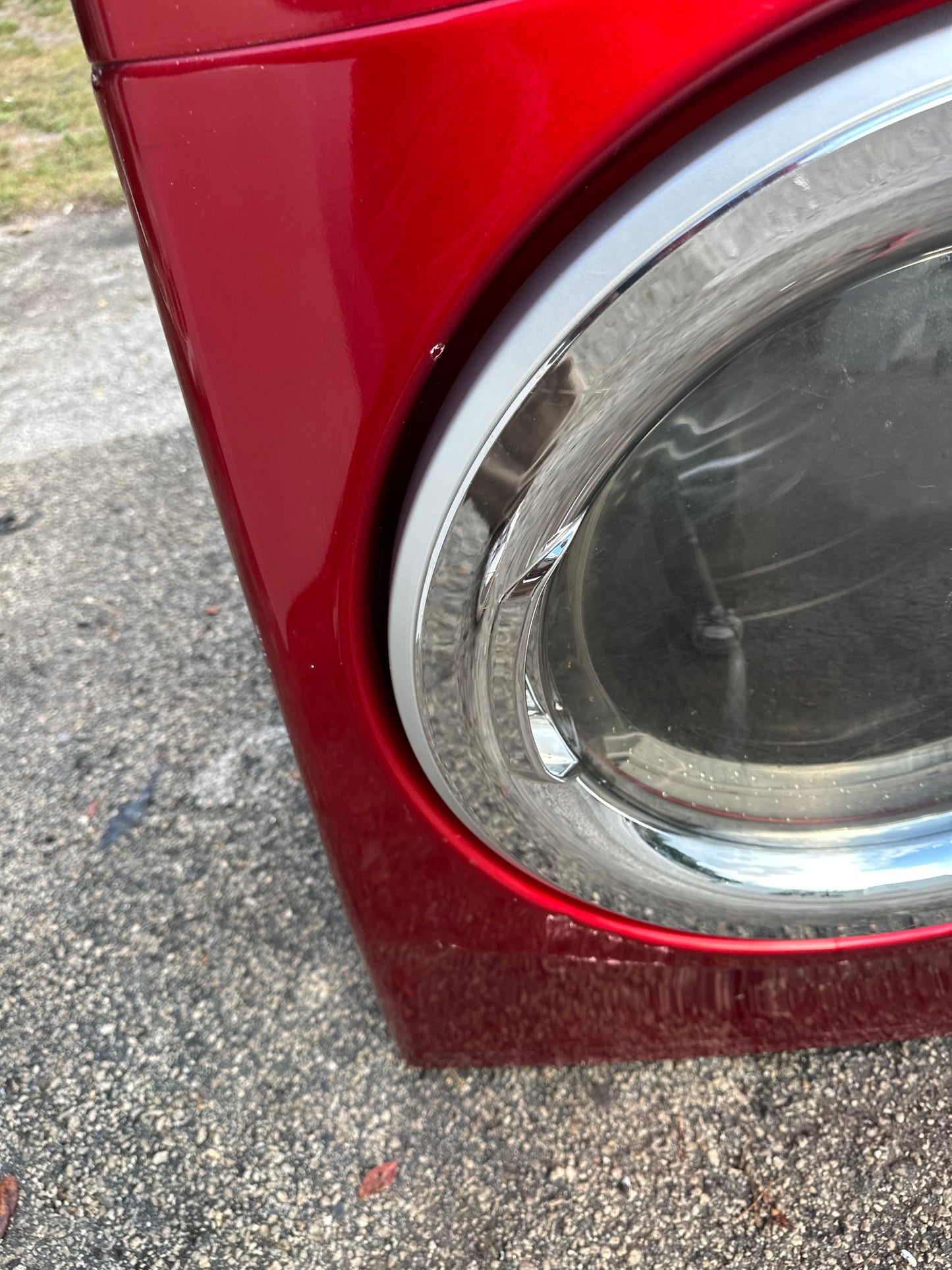 LG DLE7177RM Electric Dryer (Cherry Red)