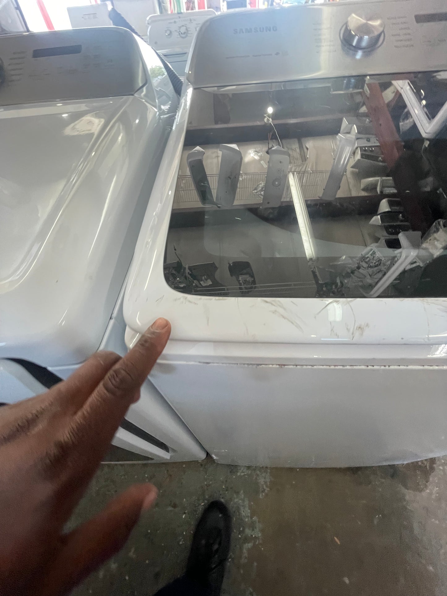 Samsung Top Load Washer with Active WaterJet & Super Speed