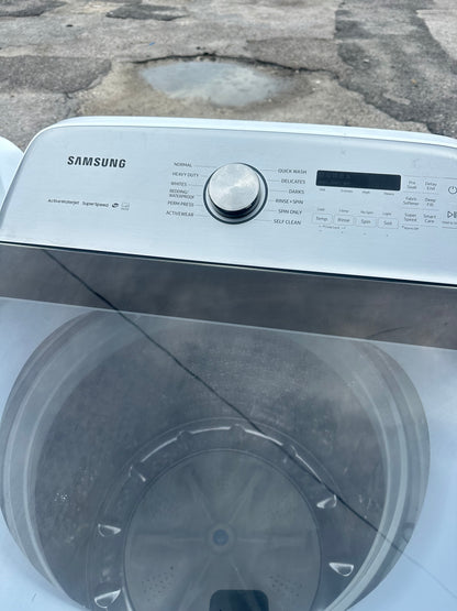 Samsung 5.0 cu. ft. Top Load Washer with Active WaterJet.