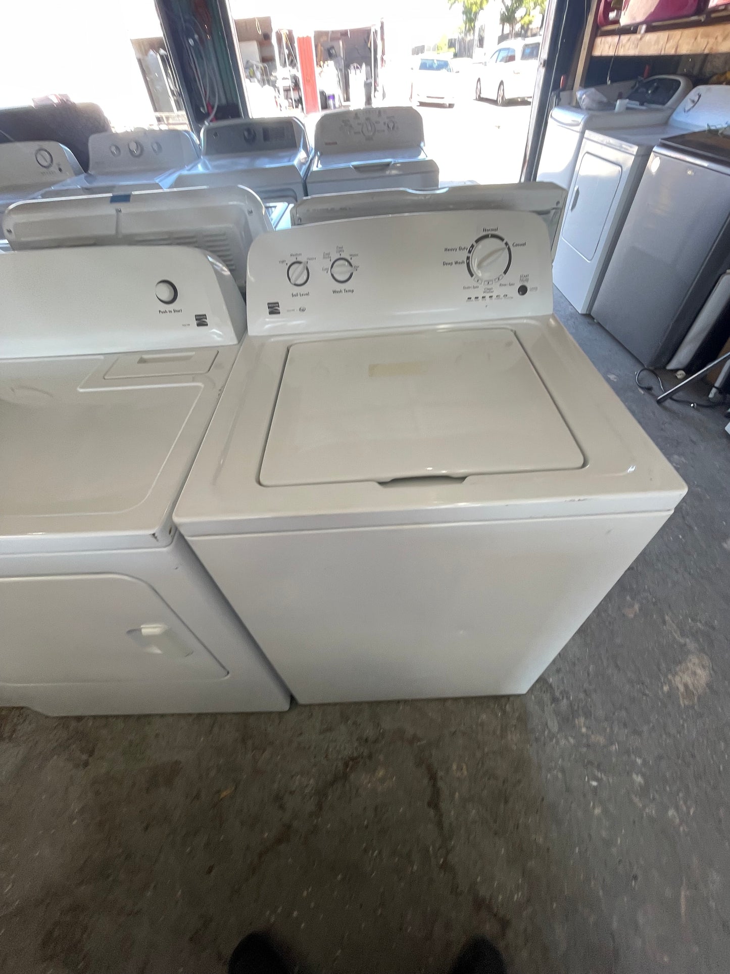 Kenmore Washer And Electric Dryer Set