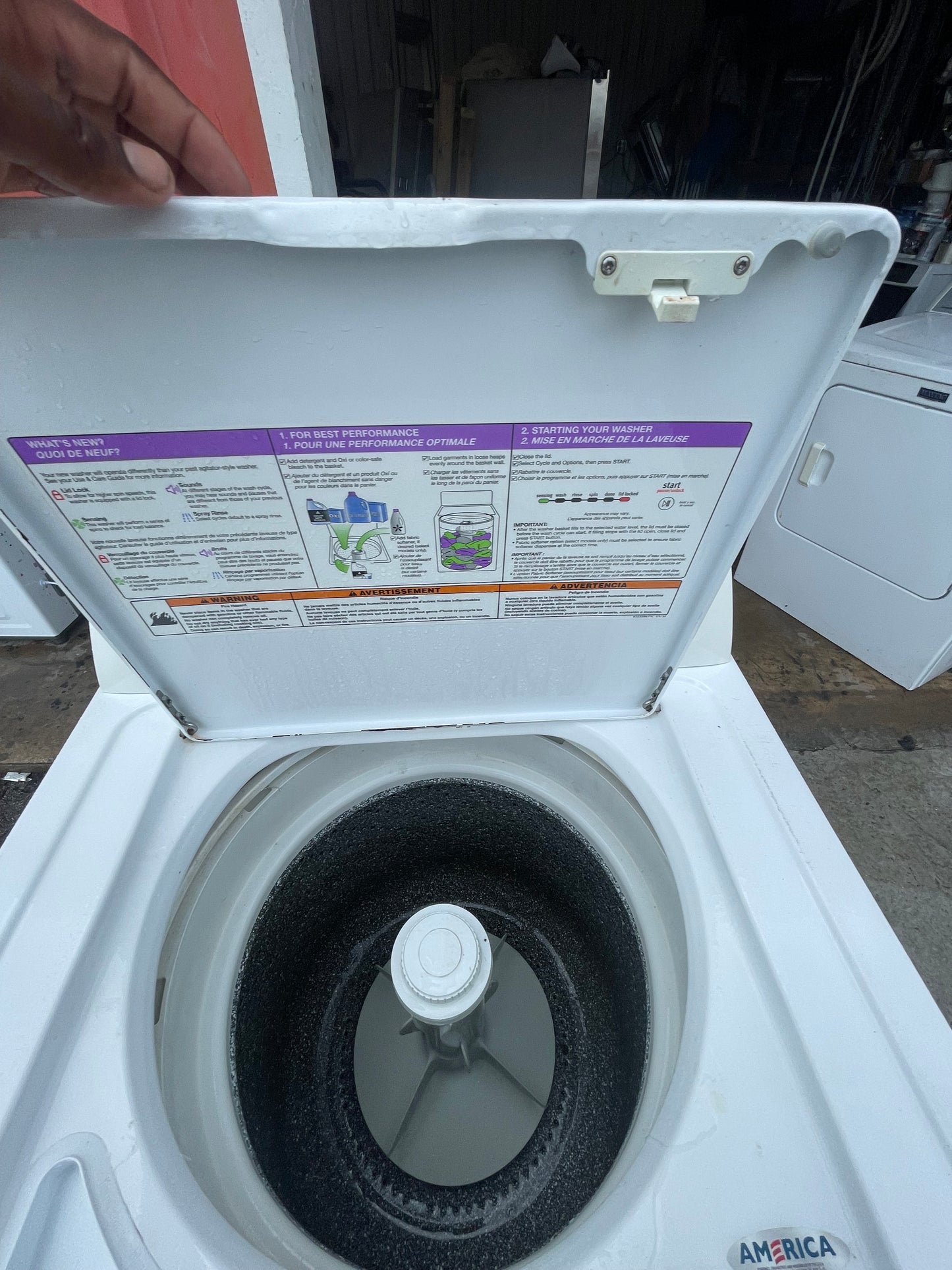 Admiral ATW4676BQ0 Washer
