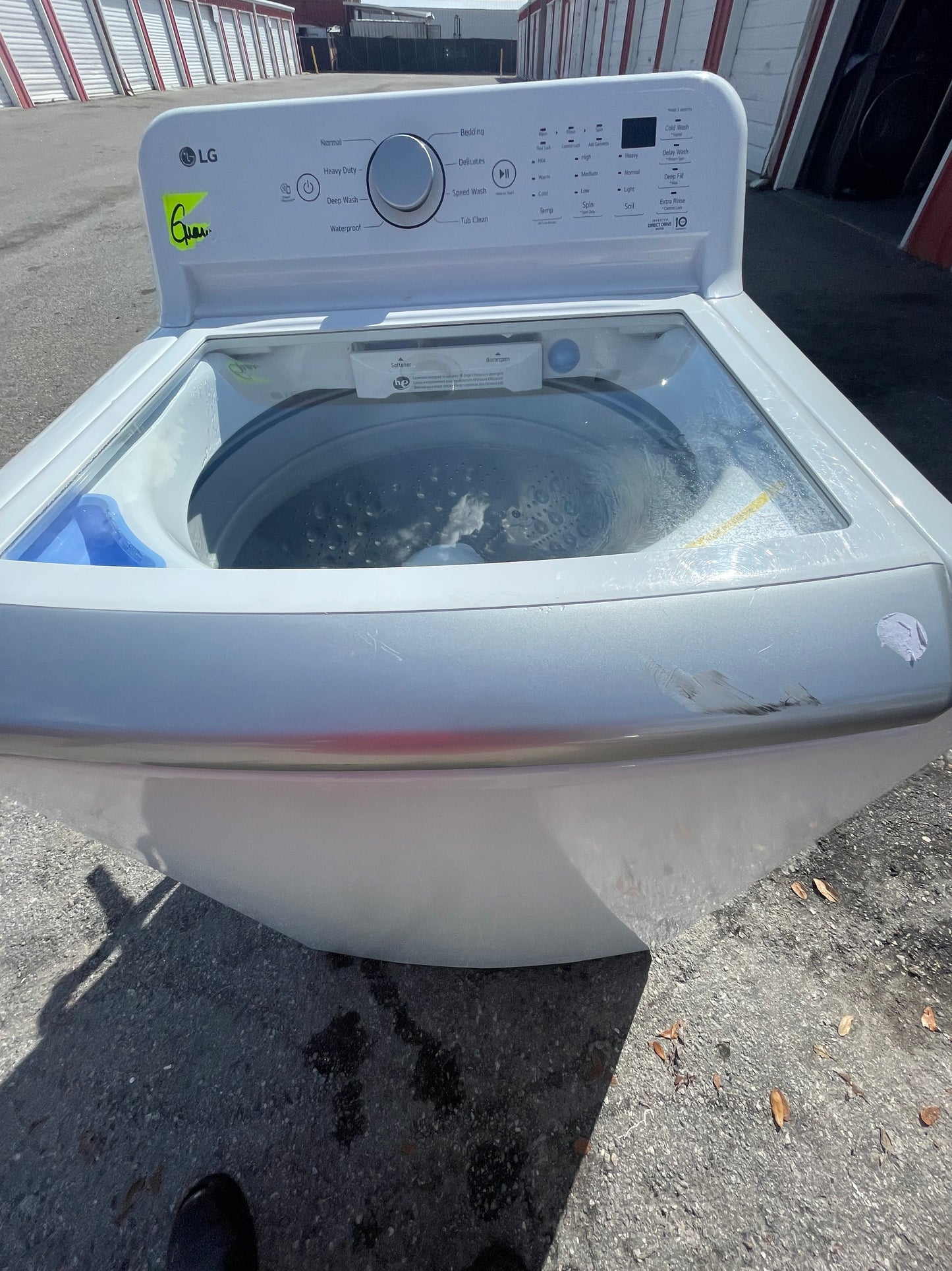 🔥 LG WT7155CW Top-Load Washer