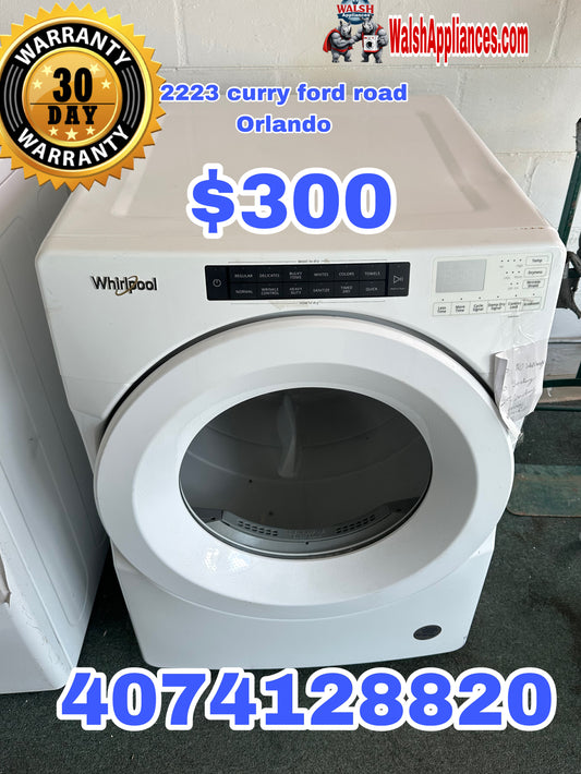 Whirlpool 7.4 cu. ft. Front Load Electric Dryer with Intuitive Touch Controls