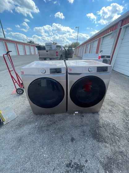 Samsung Washer And Electric Dryer Set