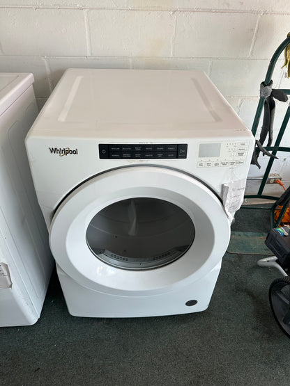 Whirlpool 7.4 cu. ft. Front Load Electric Dryer with Intuitive Touch Controls