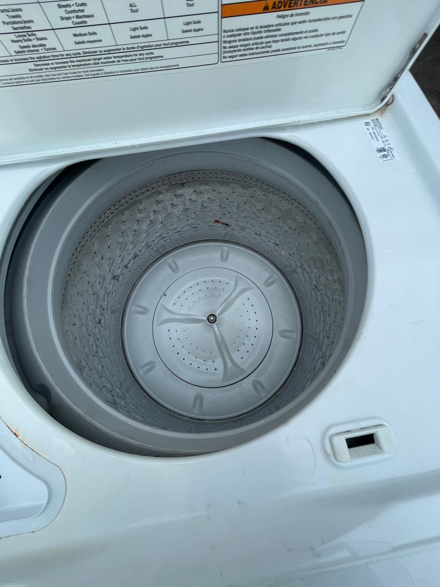 Maytag® 4.2 Cu. Ft. White Top Load Washer