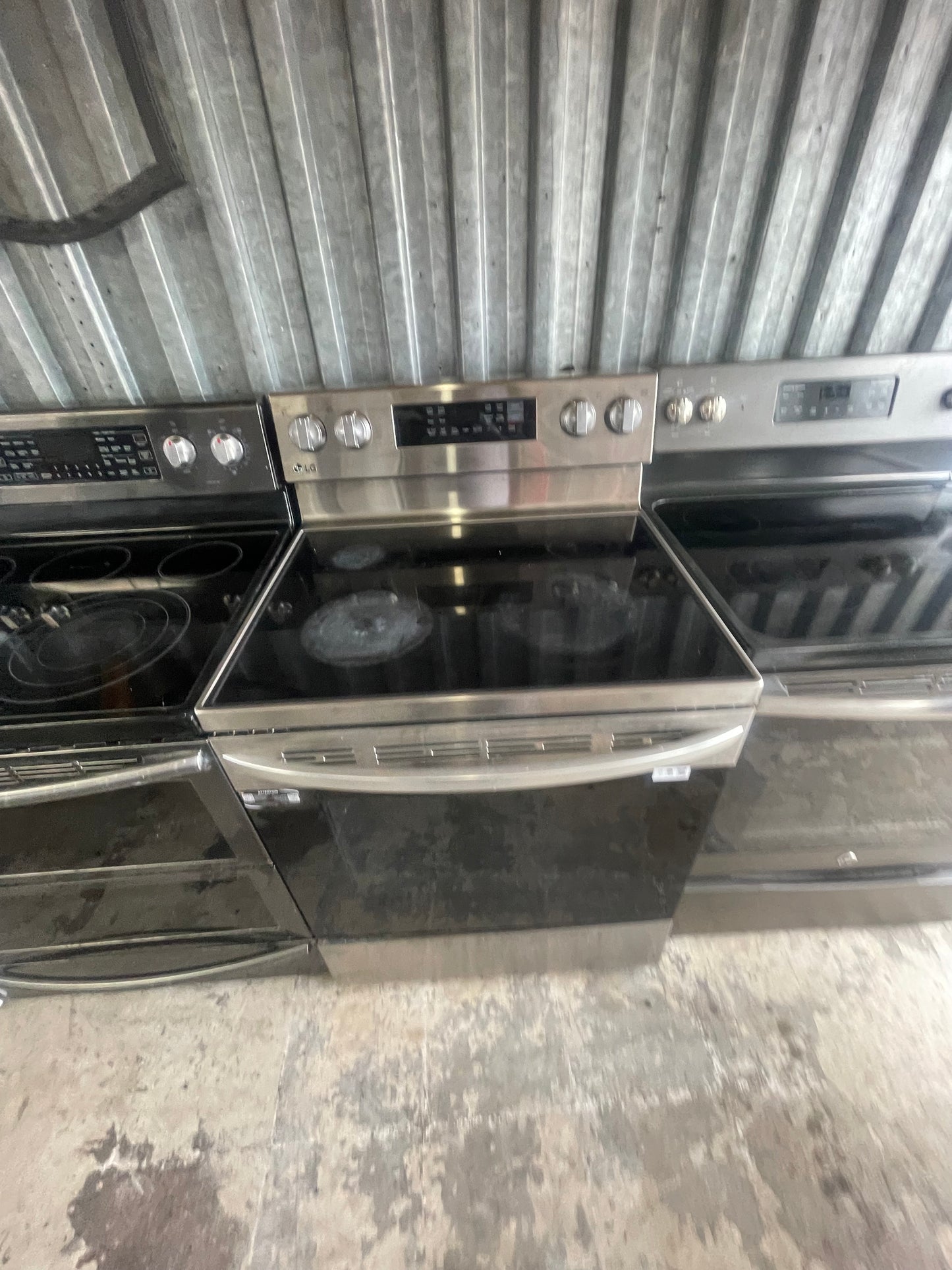 LG Front Control Electric Range with Air Fry
