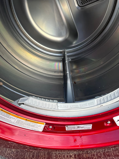 LG DLE7177RM Electric Dryer (Cherry Red)