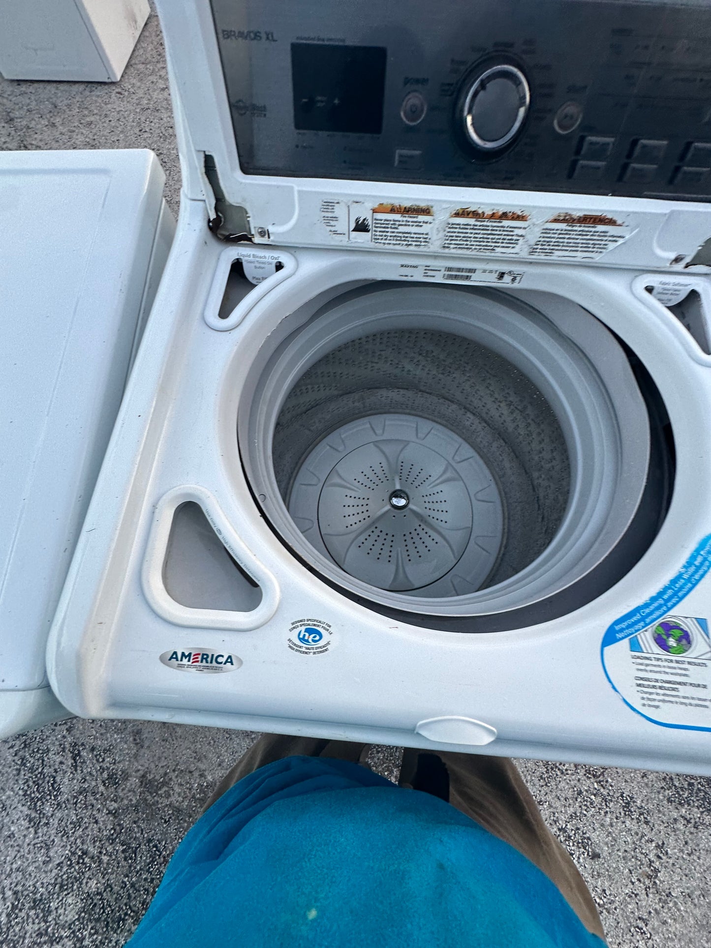 Maytag Bravos XL Top Load Washer – Model MVWB980BW0 (4.3 cu. ft.)