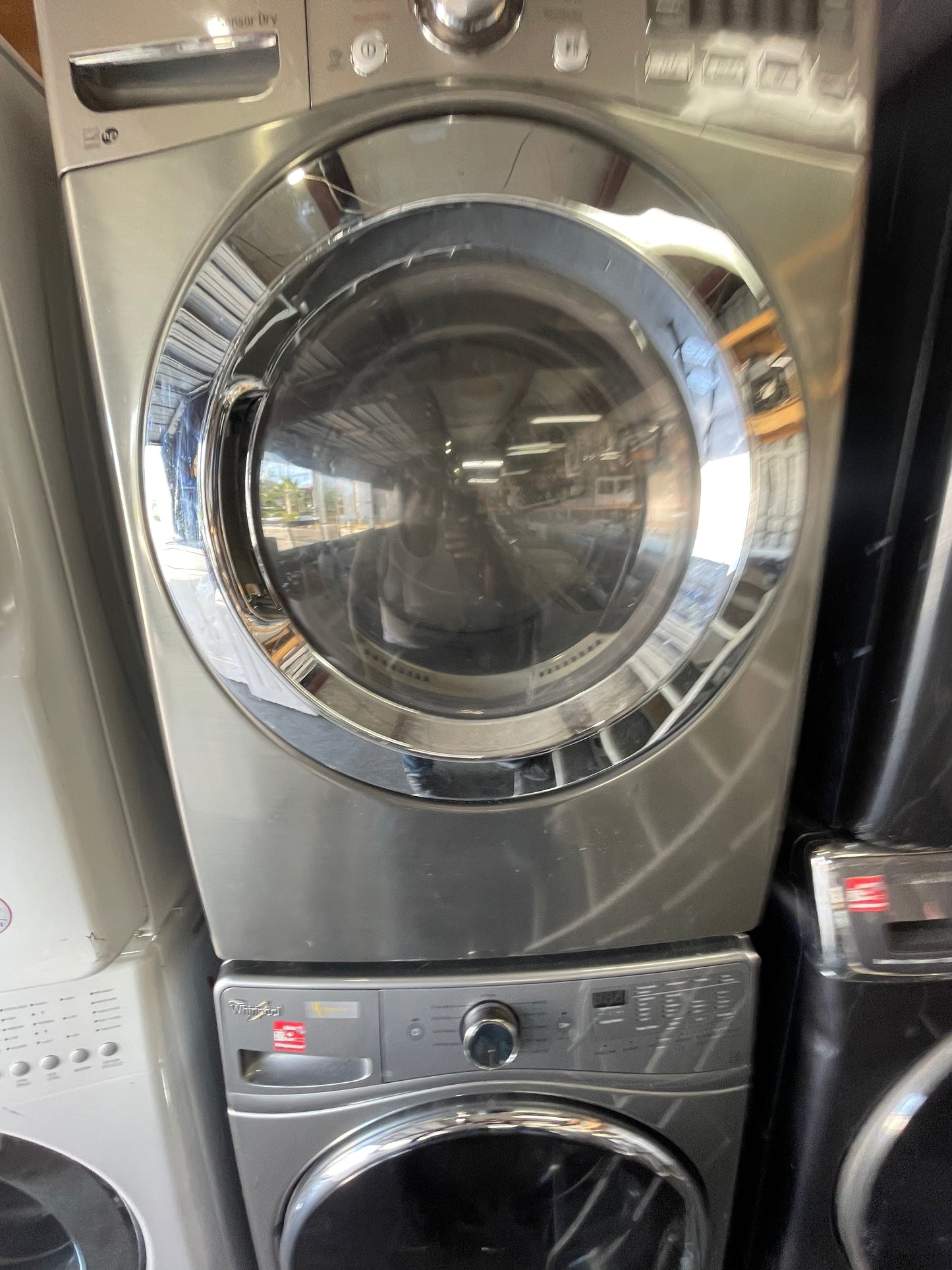 LG Ultra Capacity Electric SteamDryer