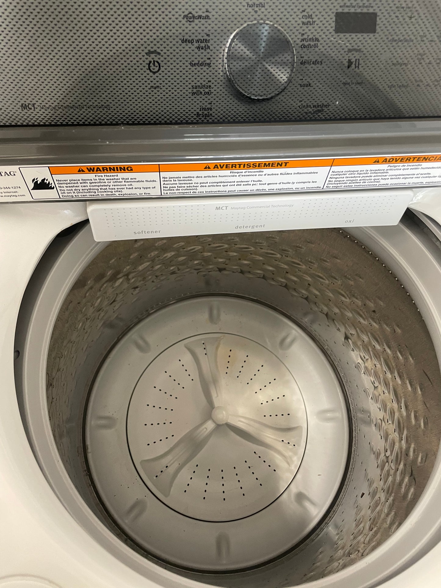 Maytag 4.7 cu. ft. White Top-Load Washer
Model: MVWB835DW