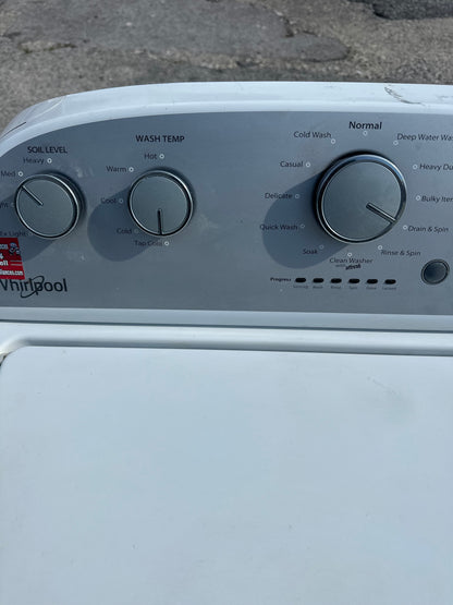 Whirlpool High-Efficiency Top Load Washer – WTW5000DW2