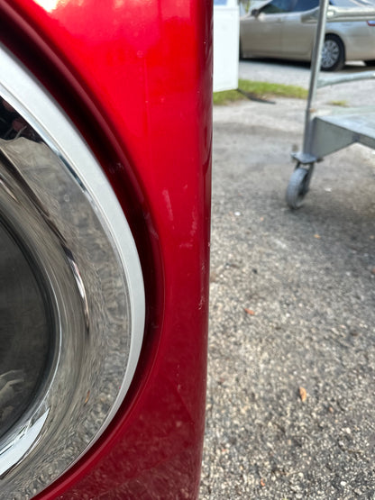 LG DLE7177RM Electric Dryer (Cherry Red)