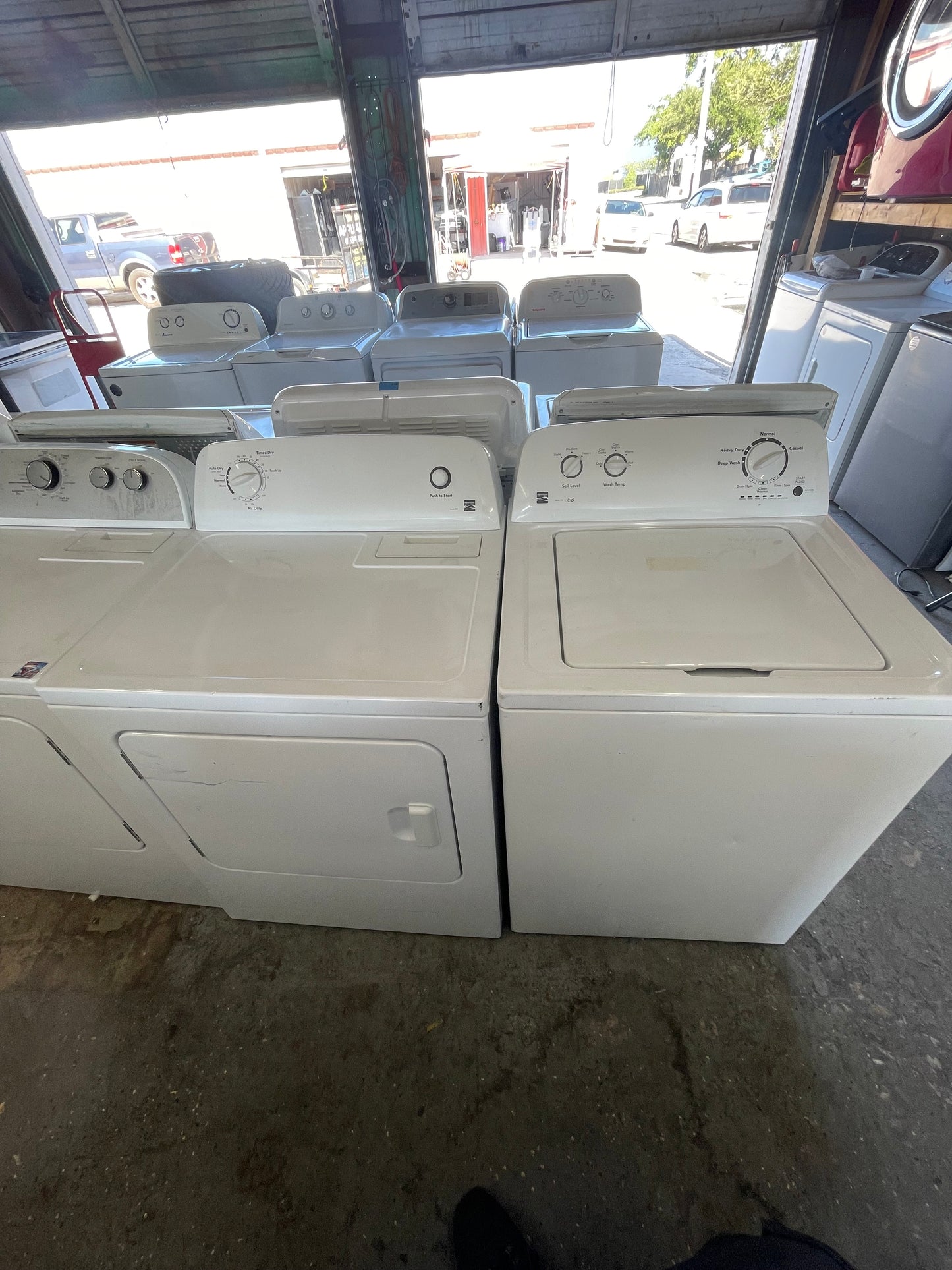 Kenmore Washer And Electric Dryer Set