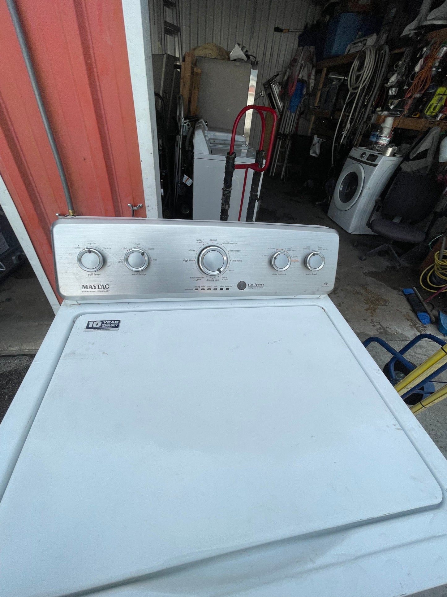 Maytag® 4.2 Cu. Ft. White Top Load Washer