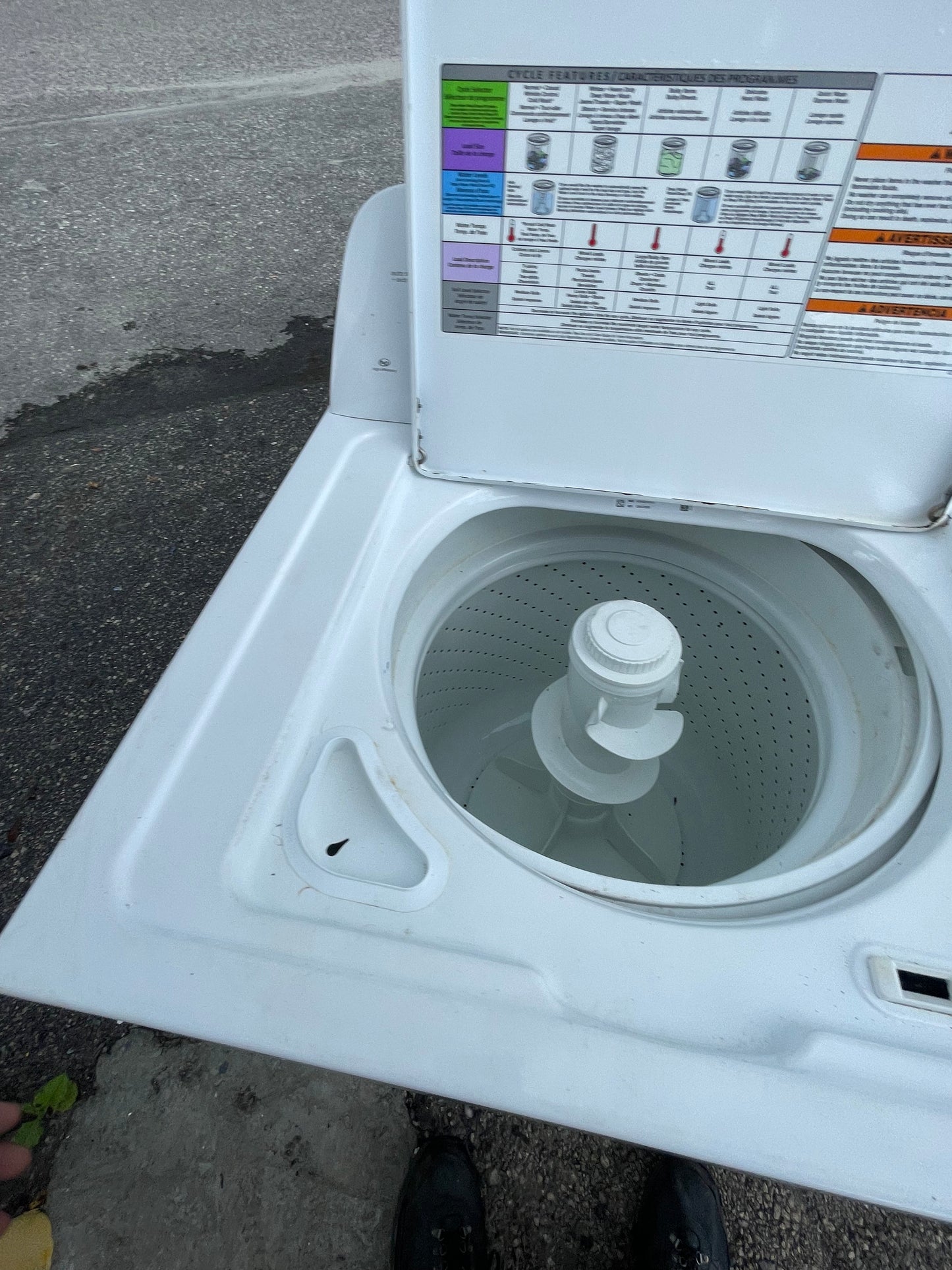 Amana 3.5 CU. FT. TOP-LOAD WASHER WITH DUAL ACTION AGITATOR
