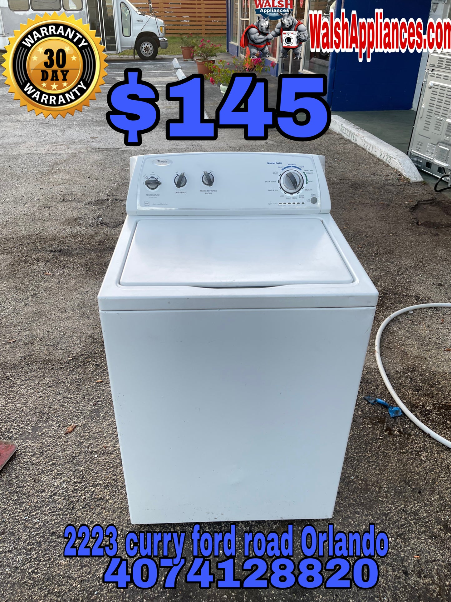 🧺 Whirlpool WTW4850XQ0 Top-Load Washer