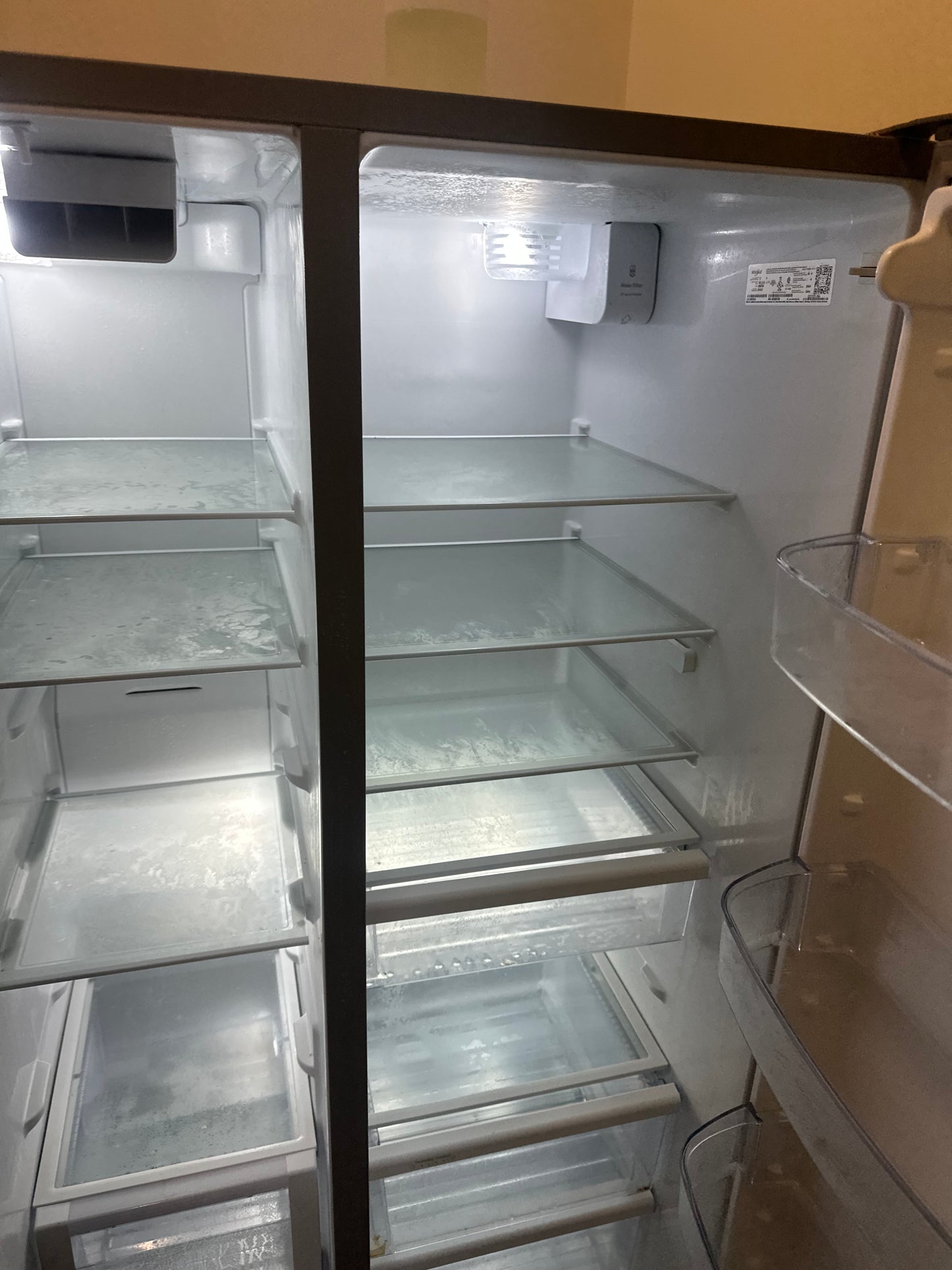 Whirlpool 28.5 Cu. Ft. Stainless Side-by-Side Fridge