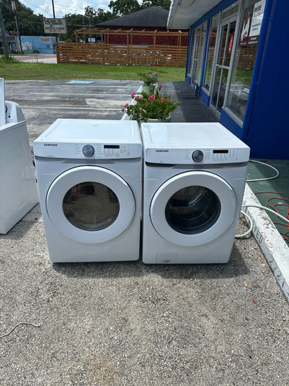Samsung Washer And Electric Dryer Set