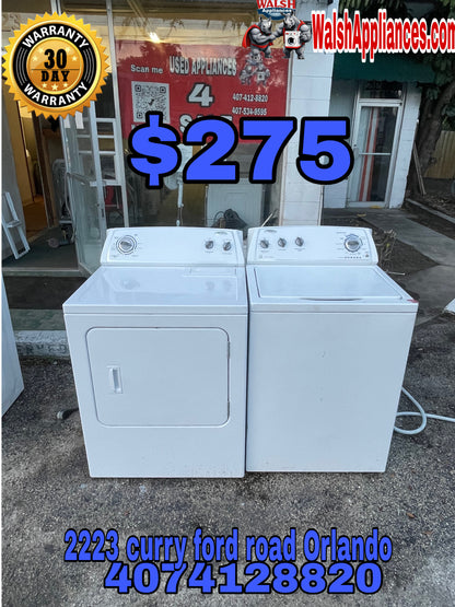 Whirlpool Washer And Electric Dryer
