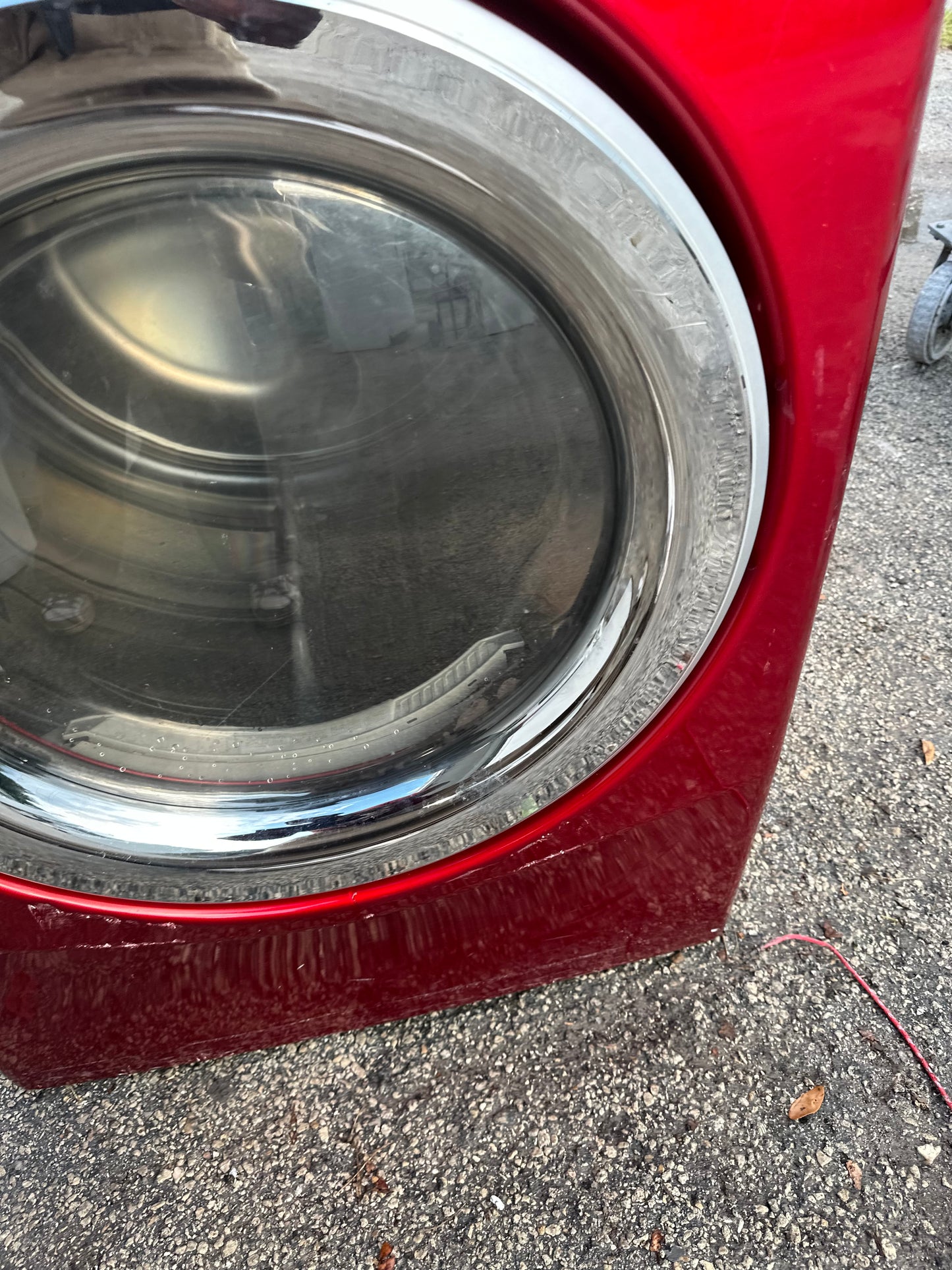 LG DLE7177RM Electric Dryer (Cherry Red)