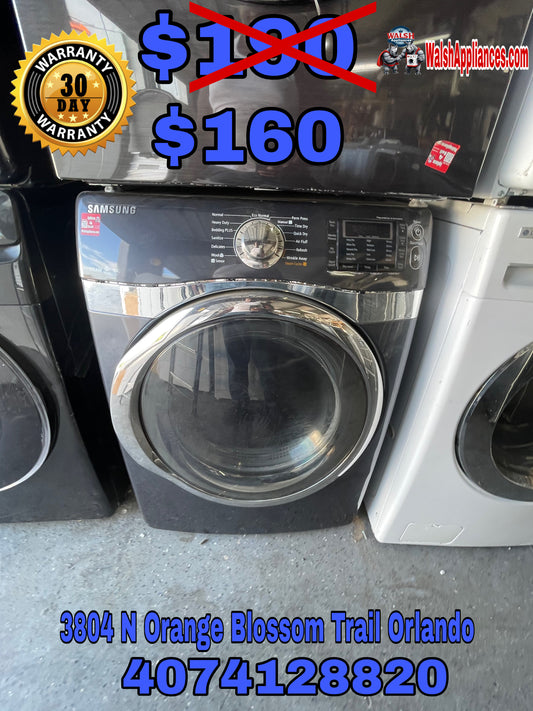Samsung DV45EVGSGR/AA Front Load Electric Dryer with Steam