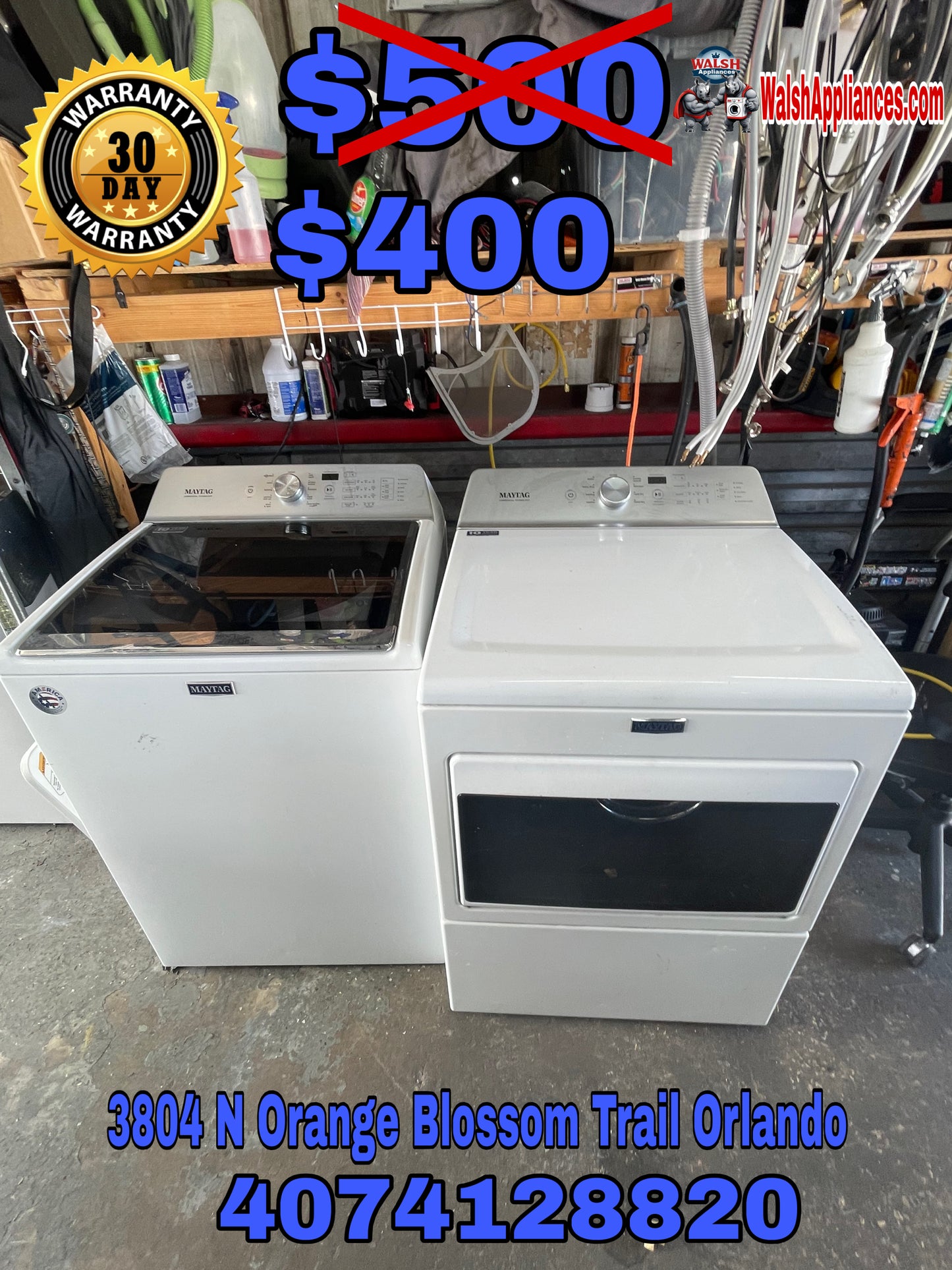 Maytag Washer And Electric Dryer Set