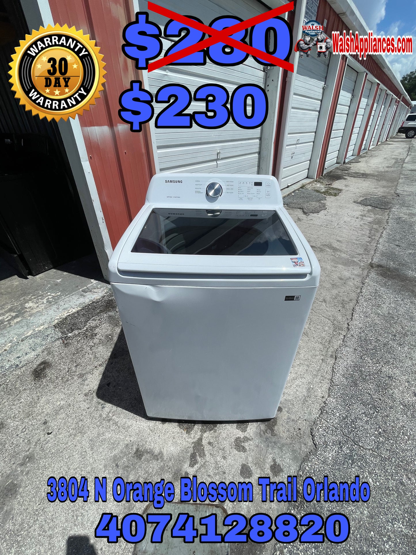 Samsung High-Efficiency Top Load Washer