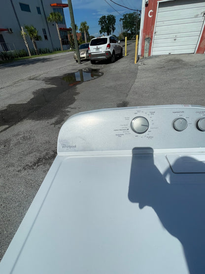 Whirlpool  WED4815EW
7.0 cu. ft. Electric Dryer with AutoDry™ Drying System and Wrinkle Shield™ Option