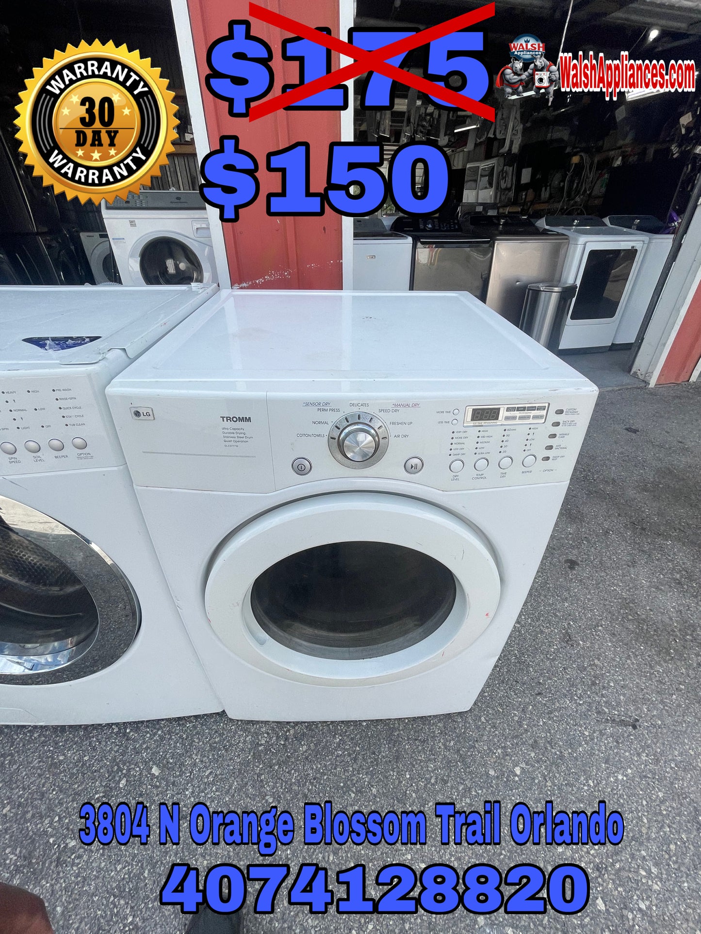 Lg Electric Dryer
