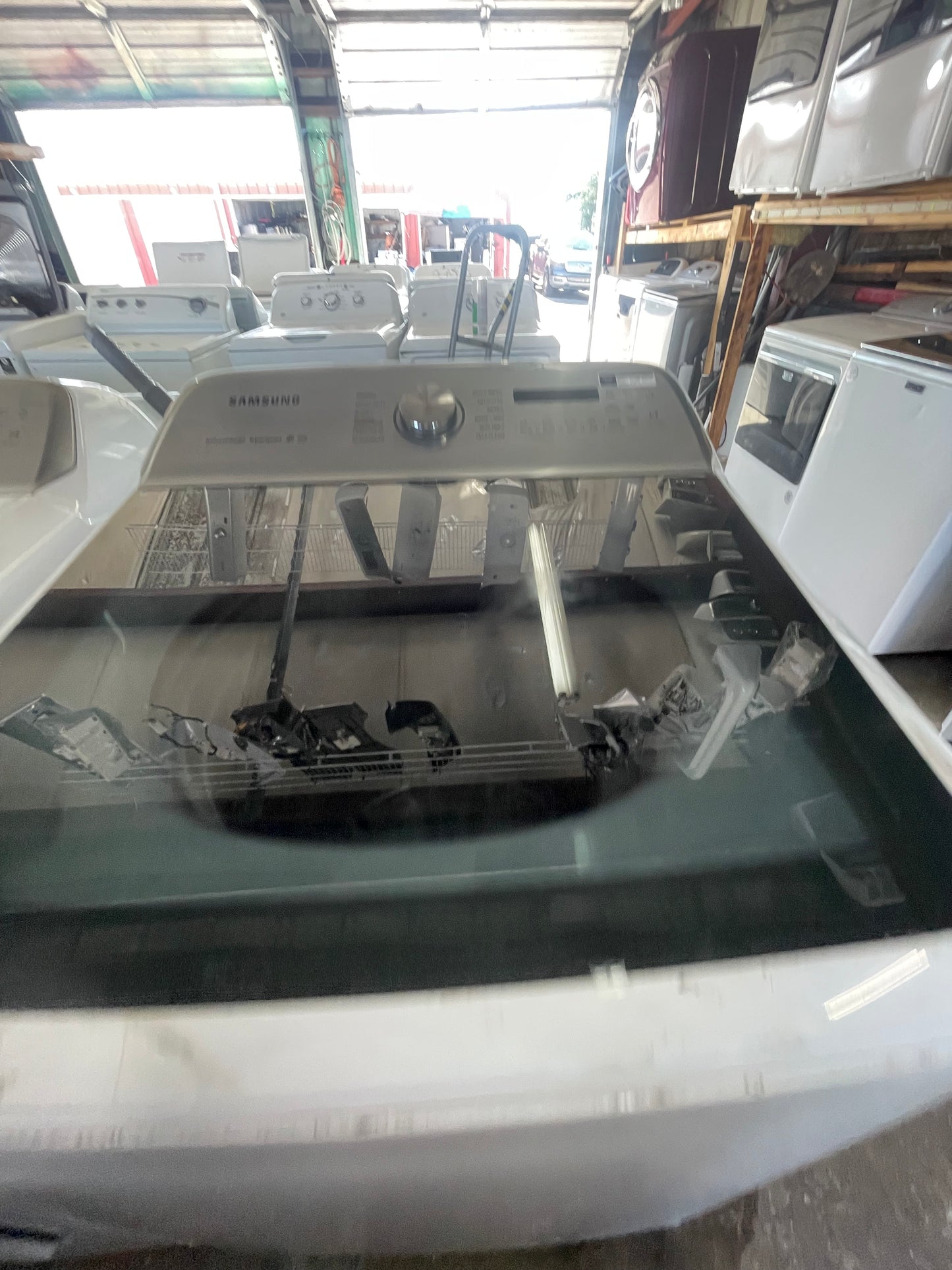 Samsung Top Load Washer with Active WaterJet & Super Speed