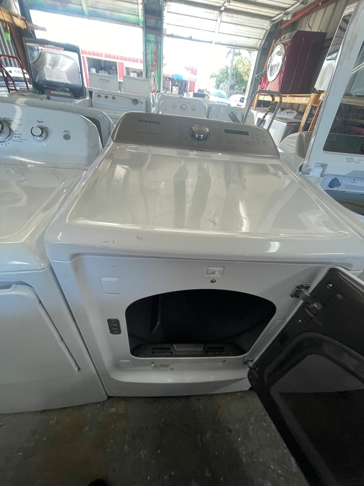 Samsung Washer And Electric Dryer Set