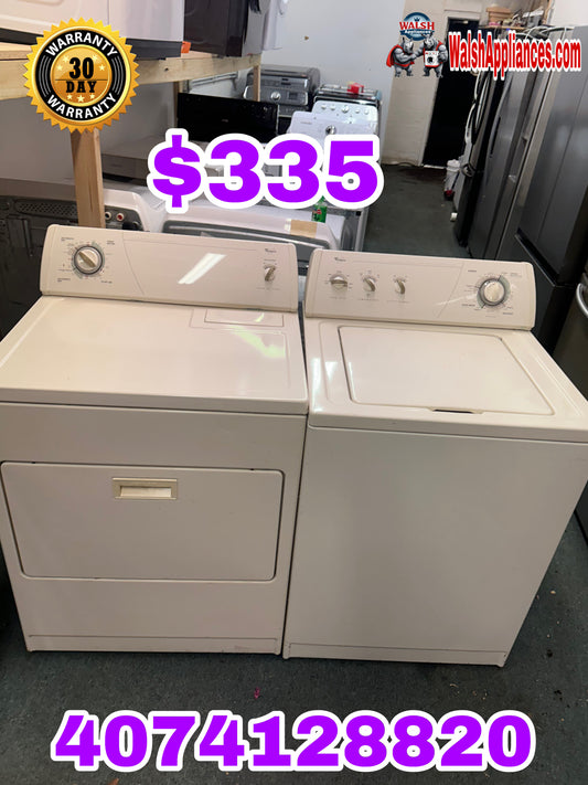 Whirlpool Washer And Electric Dryer