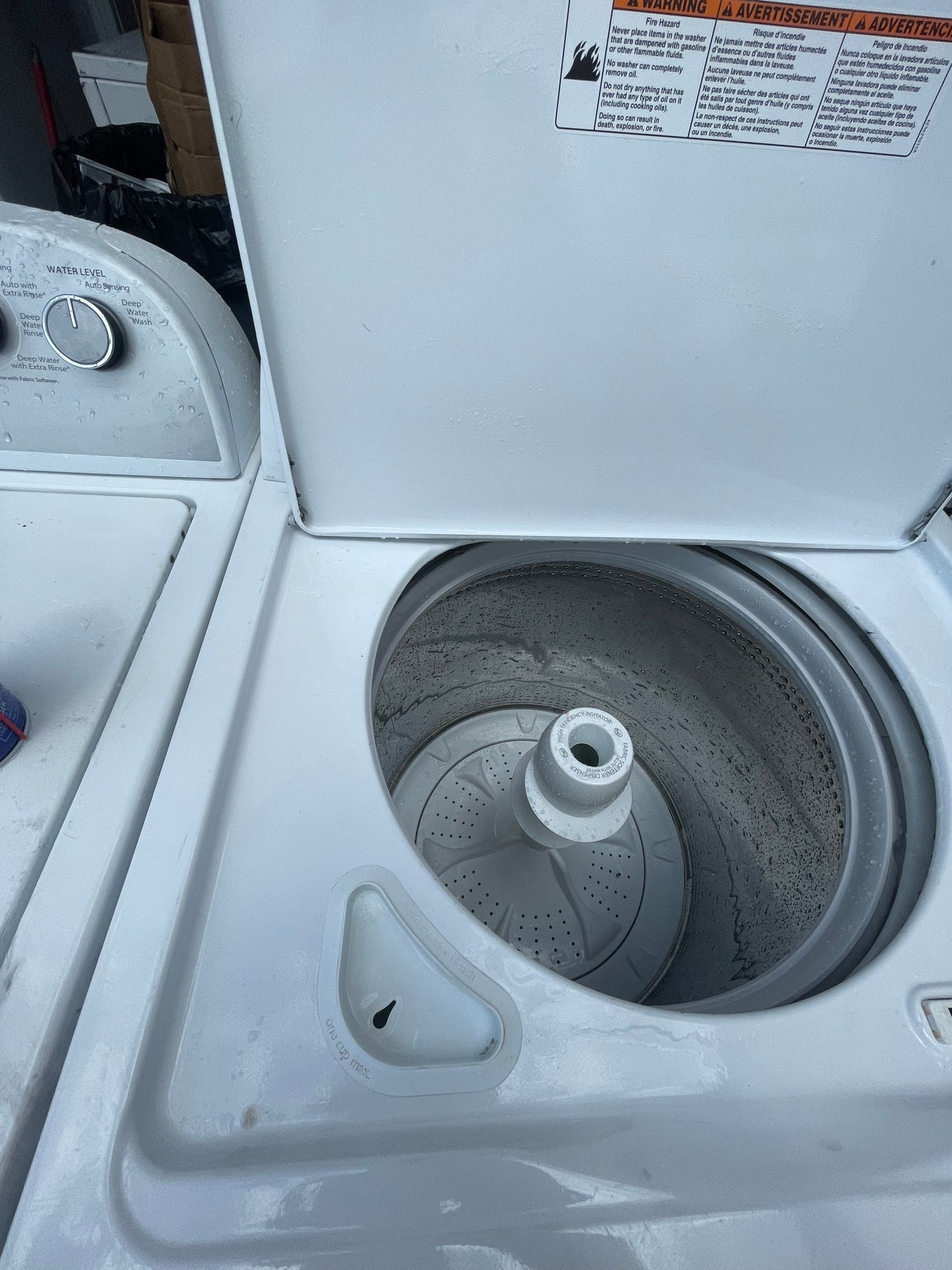 Amana washer